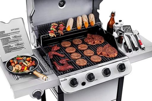 Photo of the Char-Broil Performance 4-Burner with food