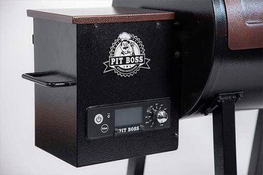 Pit Boss 440D pellet hopper