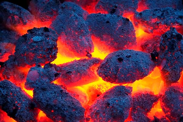 Red fire coalt